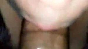 uhh i give the best super head white girl takin black cock deep n cumshot