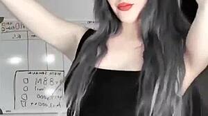 masturbation challenge with tiktoker turns intense
