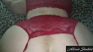 my fave fat whore's huge tits bounce on monster cock