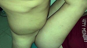 My chubby latina student pussy gets creampied so easy in homemade college fuck