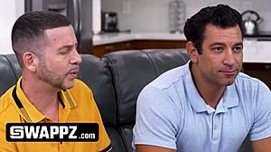 Stepdaughters turn legal begging for stepdad cock in wild family fantasy orgy