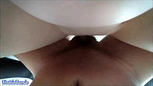 mi compa�era de clase lets me fuck her tight pussy and film creampie orgasm moans