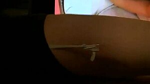 Shemale Teases Alone at Home with Solo Walk and Play