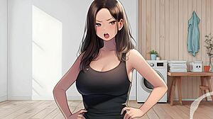 jerk off loser janitor caught sniffing panties by spanish femdom slave?!