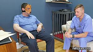 hey wicked teen got dragged to anus asylum for that brutal painful ass treatment