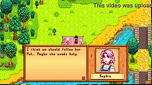 Stardew Valley's Sophia Voyeur Scene Unleashes Futanari Lesbian Game Temptations