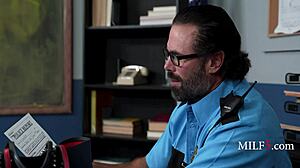 Big Tits Blonde Bride Busted by Cop for Phone Theft - Horny Fuck Fest