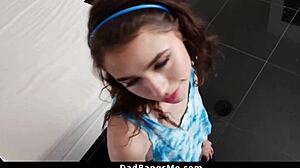 Stepdaughter Uncovers Stepdad's Dirty Fantasies and Fulfills Them with Hardcore Riding