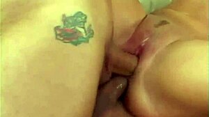 Big booty hooker takes double penetration from clients roughly