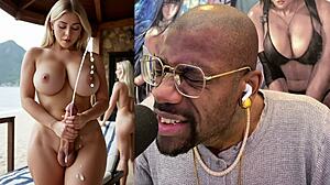 Trans Clown's Thicc Cock Deepthroats Asian Trans Girl Until Cum Explosion!