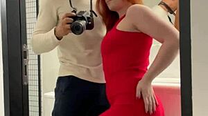 curvy latina amateur in lingerie teases first interracial homemade fun