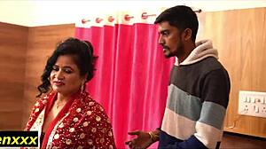 beautiful cheating wife gets bent over for hard doggystyle pounding in stockings by friend