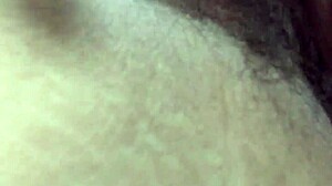 Exotic Filipina Girlfriend Teases Hairy Tight Pussy Solo at Home