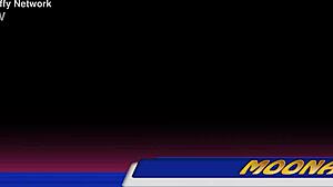 the long-haired brunette teen spreads her swollen wet pussy for slow sensual dildo play