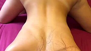 Slut Girlfriend Takes Front View Doggystyle Pounding From Roommate