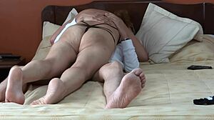 hidden cam me n step sis-in-law jerk together... then fuck hard she begs cum inside!!