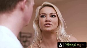 cherry kiss milf sneaks ass fingering on stepson porn