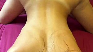 Slut Girlfriend Takes Front View Doggystyle Pounding From Roommate