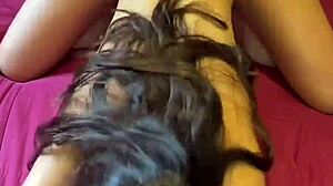 Slut Girlfriend Takes Front View Doggystyle Pounding From Roommate