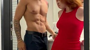 curvy latina amateur in lingerie teases first interracial homemade fun