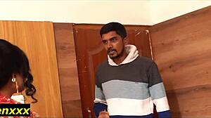 beautiful cheating wife gets bent over for hard doggystyle pounding in stockings by friend