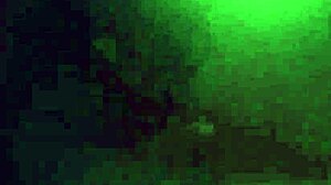 Behind scenes ebony babe glasses pornstar wrestles in full nelson then sucks and fucks big black cock