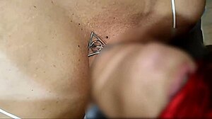 my wife's mouth overflows with my massive cumshot real amateur facial bliss