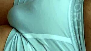 My Hard Cock Bulges in Tight Public Shorts Outdoors!