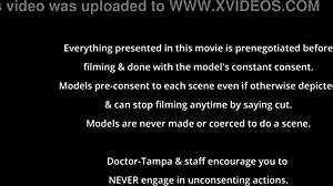 Melany Lopez spreads natural tits and heels for patient's deep intern-al exam