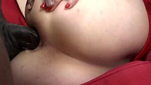 How does this milf's gaping asshole take that massive BBC?!