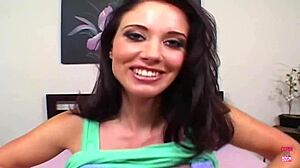 Tattooed foot guy pounds big tit brunette in heels doggystyle!