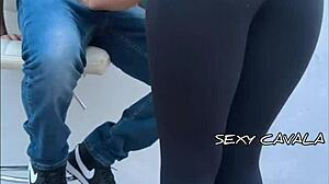 He hired me just to suck his cock but craved fucking my tight pussy too