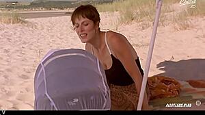 clotilde courau and charlotte rampling nude tits in sexy handjob scene