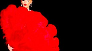 Hey check out skinny big tit blonde milf miranda stripping slutty burlesque lingerie!