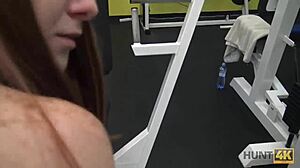 Think this Czech teen's pretty pussy is worth the cash from hunters?