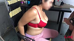 splitting my honduran sis-in-law's cheeks in lingerie 🔥🍑