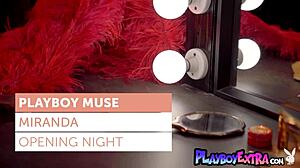 Hey check out skinny big tit blonde milf miranda stripping slutty burlesque lingerie!