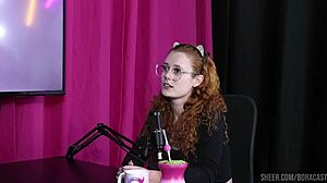 bruna carlos heats up bora cast in sheer red compilation part one