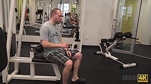 Think this Czech teen's pretty pussy is worth the cash from hunters?