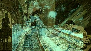 Vintage erotic drawings of hairy women in antique passionate poses