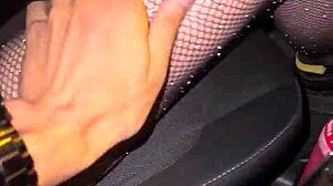 public pickup dances with nightclub girl before outdoor creampie tit bounce