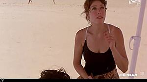 clotilde courau and charlotte rampling nude tits in sexy handjob scene