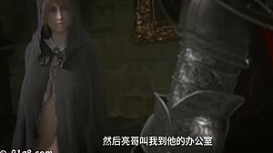 chinese wife moans getting fucked by boss calls real husband