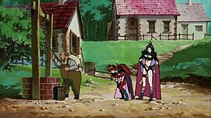 Retro Hentai Slayers Unleashes Wild Anime Cartoon Sex Scenes in Blue Film Style