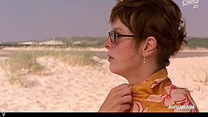 clotilde courau and charlotte rampling nude tits in sexy handjob scene