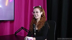 bruna carlos heats up bora cast in sheer red compilation part one