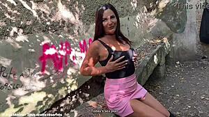 damn i suck off 10 strangers wildly in ruins end up cum drenched everywhere