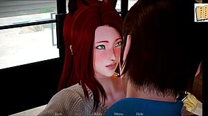 Amateur brunette milf plays erotic game with big ass and tits exposed