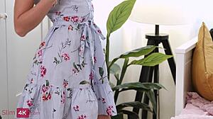 Stefany Kyler Holes Drilled Deep by Kinky Boyfriend in Cowgirl Creampie