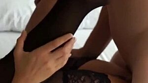 damn her sexy lingerie got me hard... we did 69 oral then i pounded her wet pussy missionary style